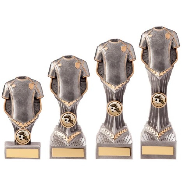 FALCON FOOTBALL SHIRT RESIN TROPHY - 4 SIZES 14CM - 24CM